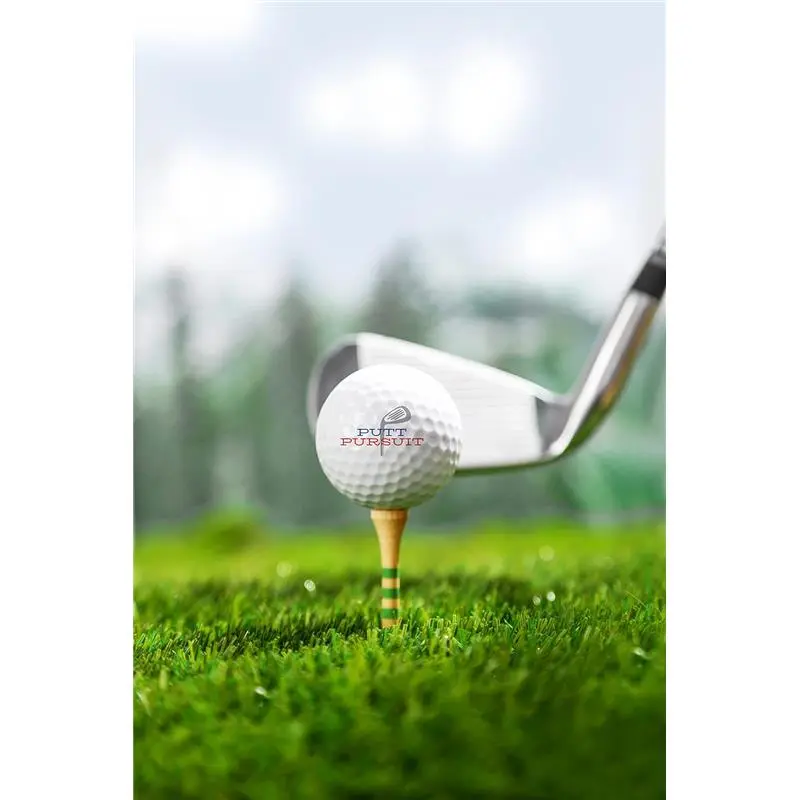 Bamboo Golf Tees - Natural, Black & White Tees, 25 & 50 Pack, Reduces Friction & Side Spin, Vibrant Height Markers 2