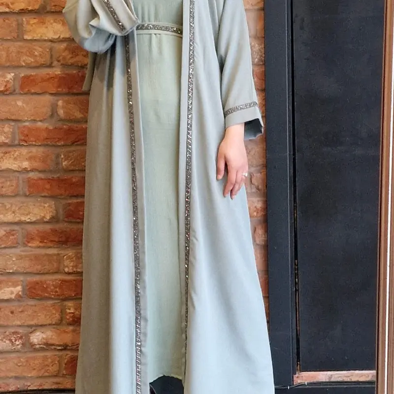 Halima open abaya 3