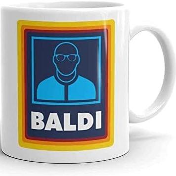 Baldi Gift Mug - Funny Novelty Present for Bald Men, Fathers Day, Grandad -Tumblers Cup Beverage Ceramic Washable Reusable Coffee mug travel  mug 2
