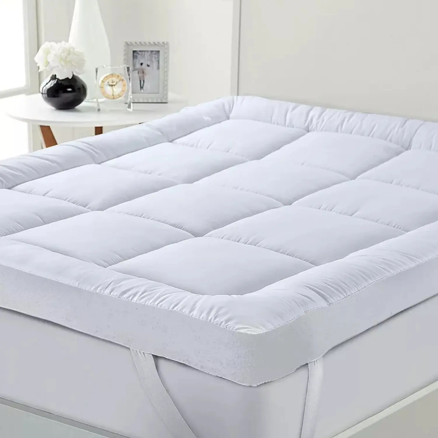 Hotel Quality Mattress Topper 10cm / 4 Inch Thick - Single Double King Super King Bed Size