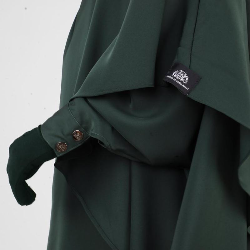 Bisht Abaya with Snap Buttons - More Colours - Womens Prayer Dress Zipper Pockets Wudu Friendly Abaya 48 to 64 Modest Fashion Women’s Islamic Clothing 8