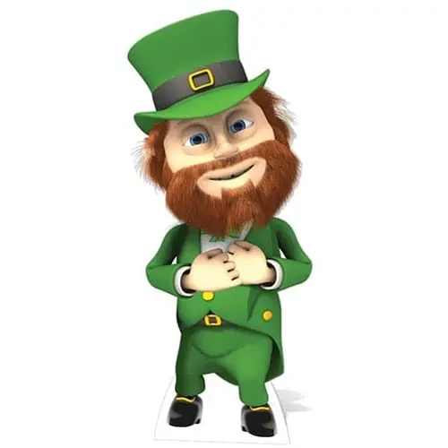 Leprechaun Lifesize Cardboard Cutout - 139cm 0