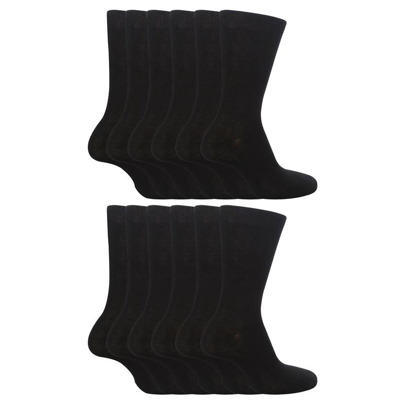 12 Pair Plain School Socks Boys & Girls 0
