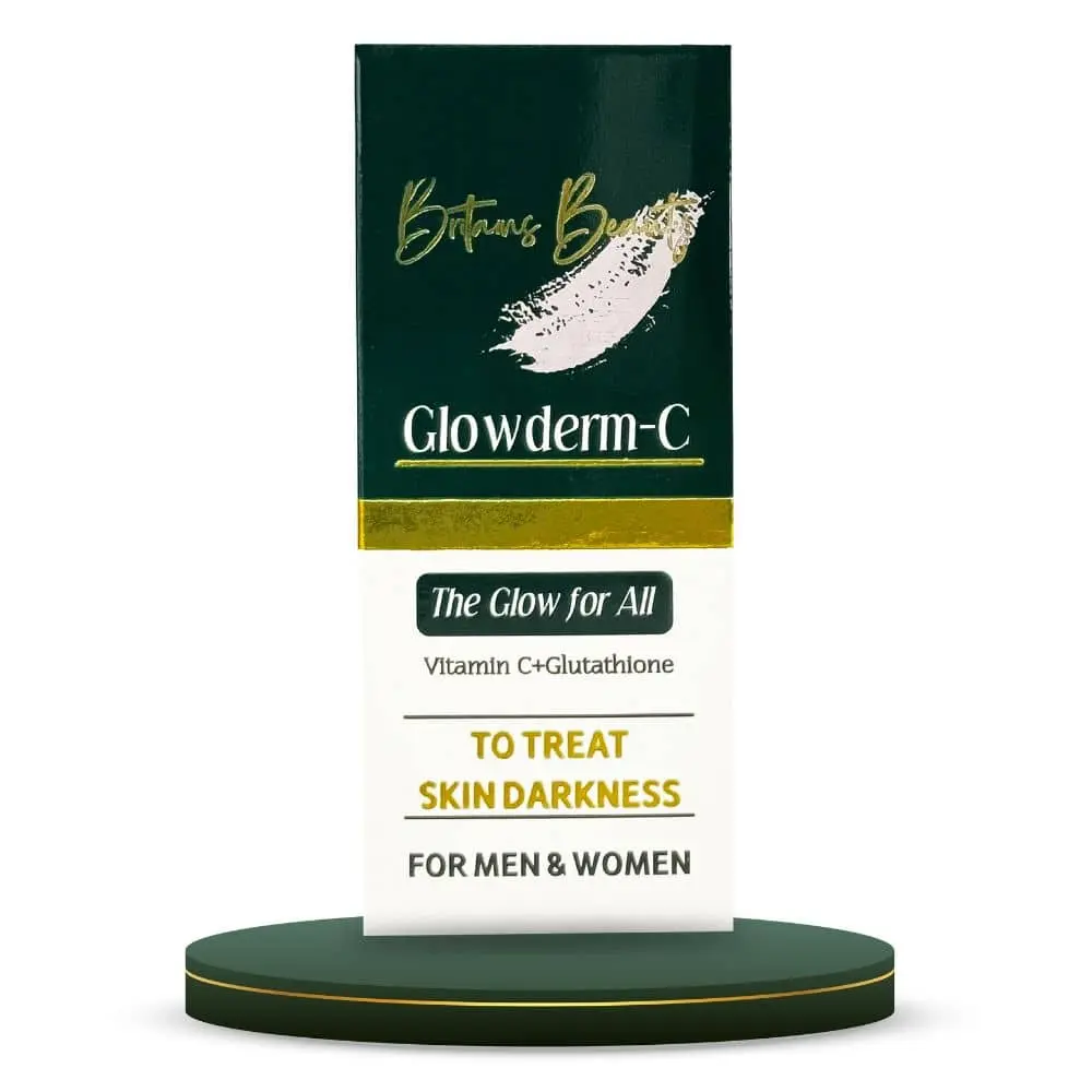 Britains Beauty Glowdern-C Advanced Vitamin-C & Glutathione Whitening Cream for Radiant Skin - Unisex Formula, Reduces Dark Spots & Enhances Glow, 50gm Moisturizers Skincare Clear Gentle Hydrating Lighten Sensitive Comfort Lotion Skin Repair