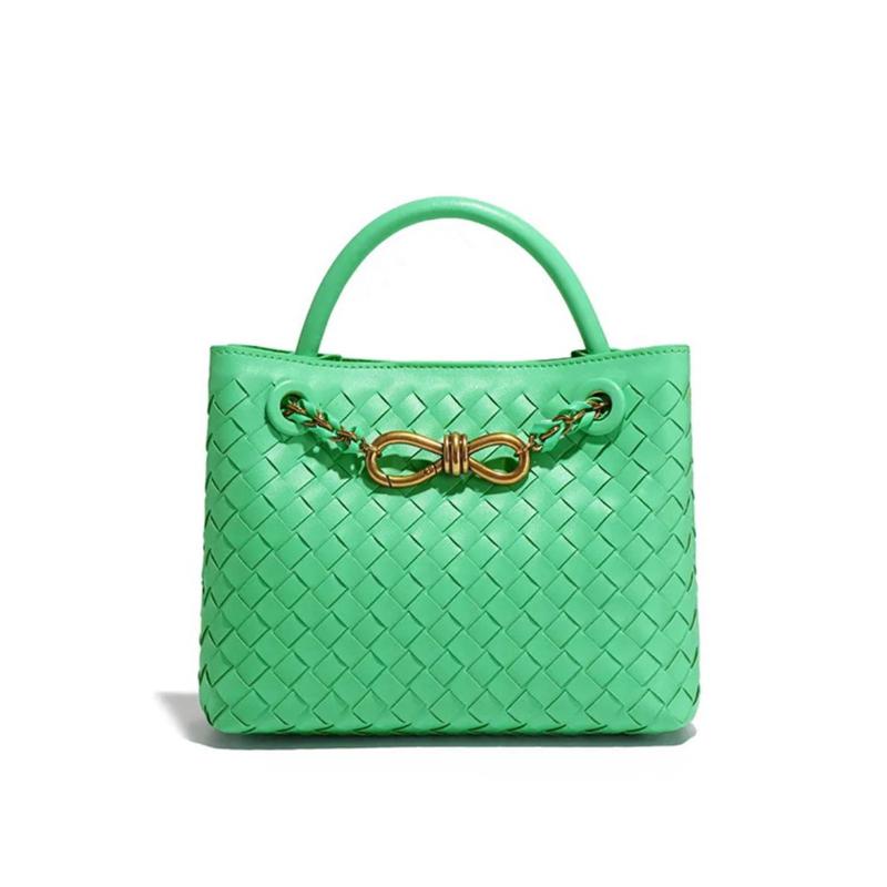 Siena Woven Handbag by Aura Studio - Siren Green 0