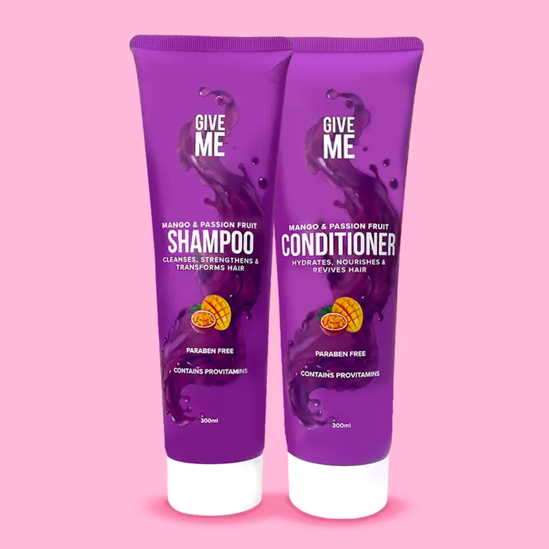 Mango & Passion Fruit Shampoo & Conditioner, Cleansing Haircare 1