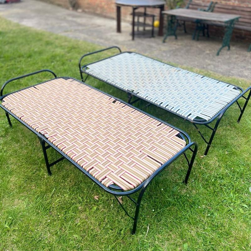 Foldable Single Bed ideal for a Single Person to Sleep on, also known as Asian MANJA, Charpai, Khaat and also can be used as a Guest Bed!! 3