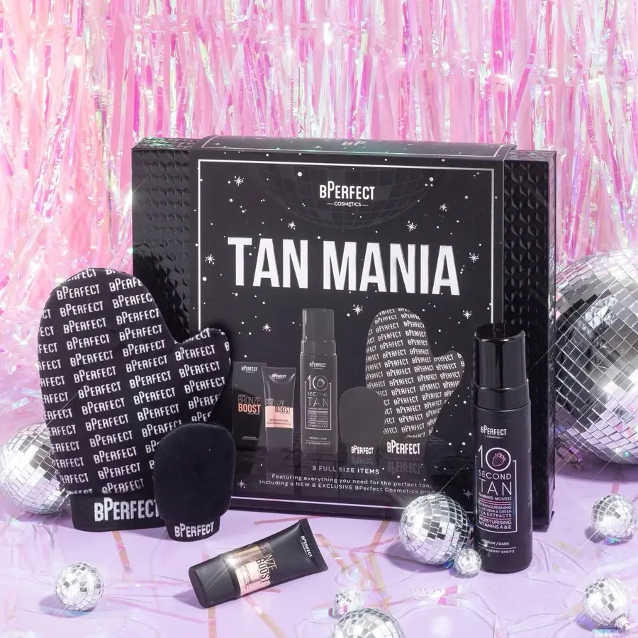 BPerfect Tan Mania - Tanning Gift Set (worth £47.85) Bronze ultra dark