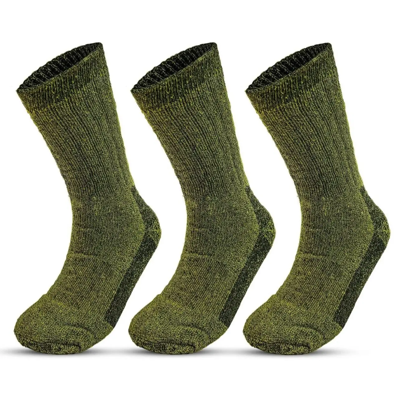 4 pairs Mens Merino Wool Blend Military Work Boot Thick thermal Winter Socks 2.8 Tog Menswear Underwear