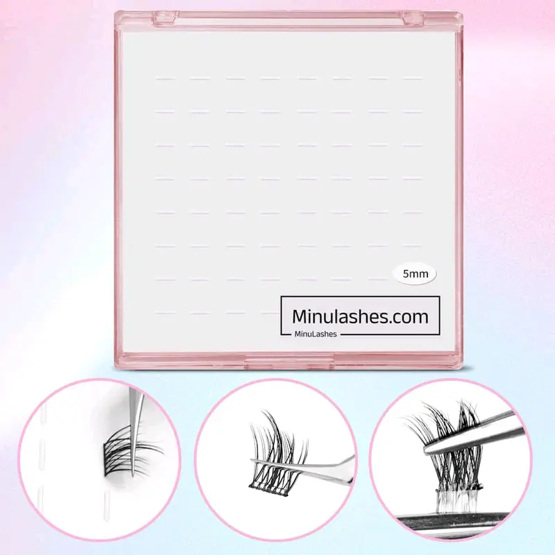 Eyelashes - Pre-cut Lash Adhesive Strips for Salon Quality Lashes - Makeup Cosmetic 0