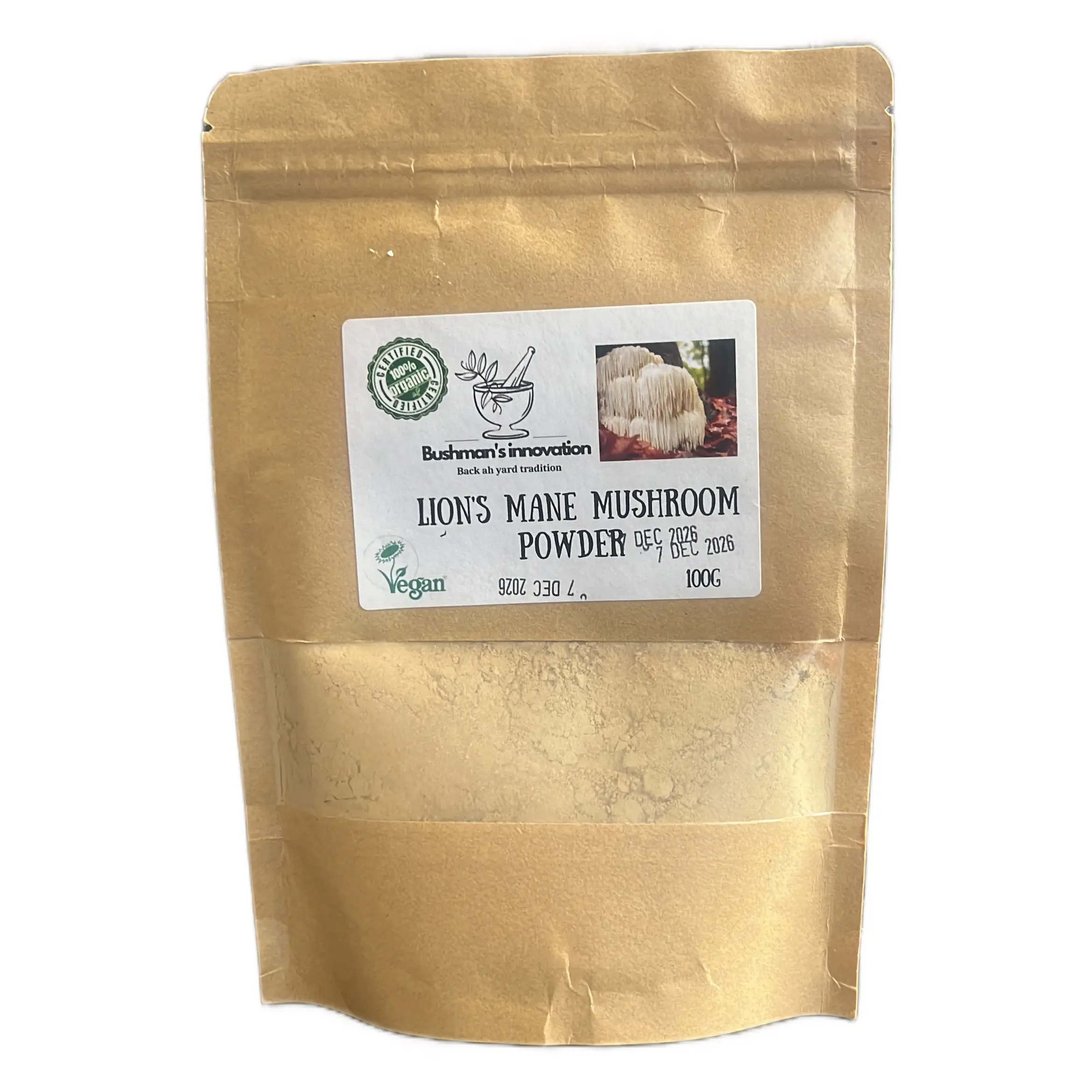 Lions Mane Mushroom Powder