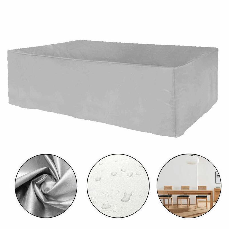 Multisize Waterproof Sofa Table Chair Furniture Cover / Rain and Windproof Sand Outdoor Furniture Cover for Rattan Furnishings / Chairs Coating from Sun Dust Water Protector / Rattan Blanket Covering Keep Furniture Dry 7