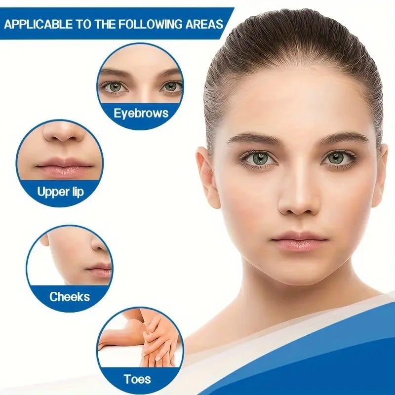 30PCS Facial Wax Strips for Eyebrows, Upper Lips, Cheeks and Legs - Portable and Convenient Hair Removal Wax Sticks - Skincare, Comfort Smooth Waxing 5