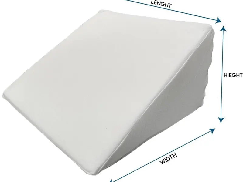 Premium Bed Wedge Pillow (20x18x11"): Enhanced Comfort & Support - Find Yours on TikTok Shop 3