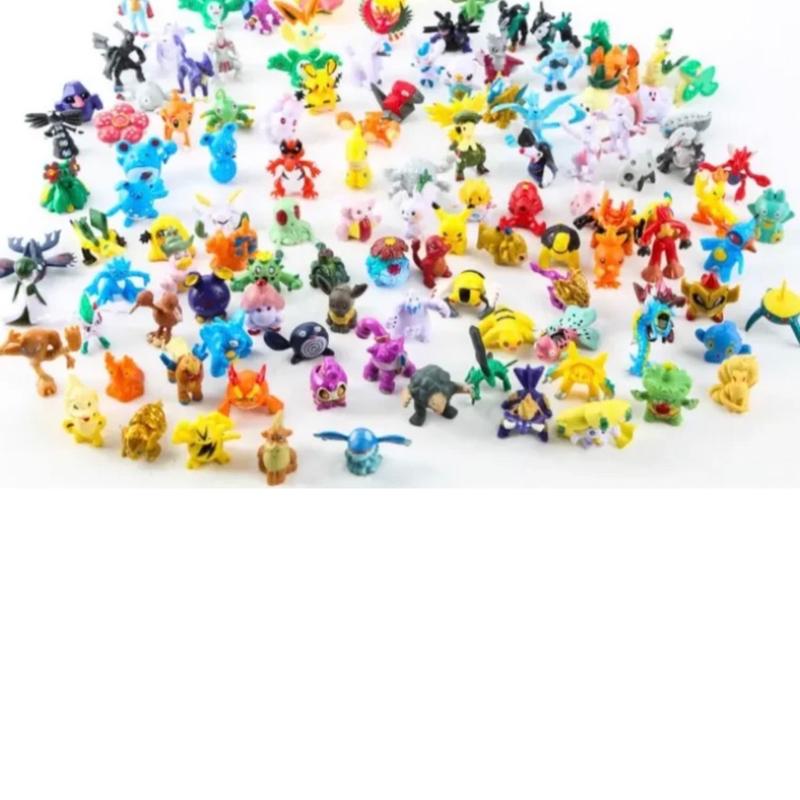 48pcs Pokemon Pikachu Mini Figures Charizard Charmander Squirtle Venusaur PVC Collection Figurine Kids Juguetes Toys Multicoloured Educational Gift Set Boys Girls Multicoloured Educational Gift Set 6