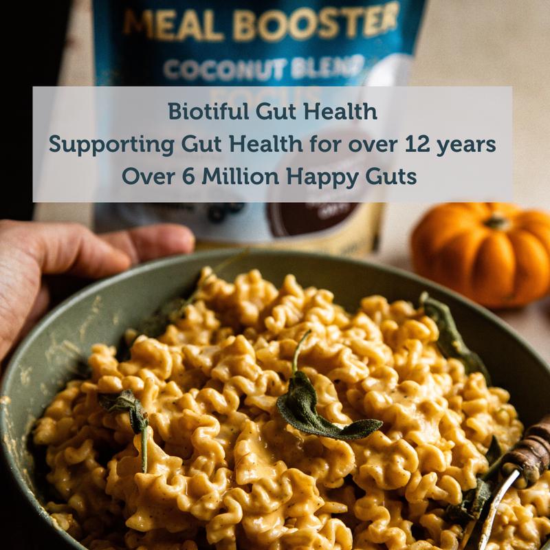 Coconut Blend - Meal Booster Gut Health Powder, Probiotic, Prebiotic Fibre, Vitamin D3, B5, B12 Natural Dietary Supplement 4