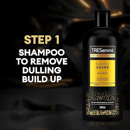 TRESemmé Lamellar Shine Shampoo 680 ml [ Ultra-glossy finish ] For a polished look Cleansing Comfort 4