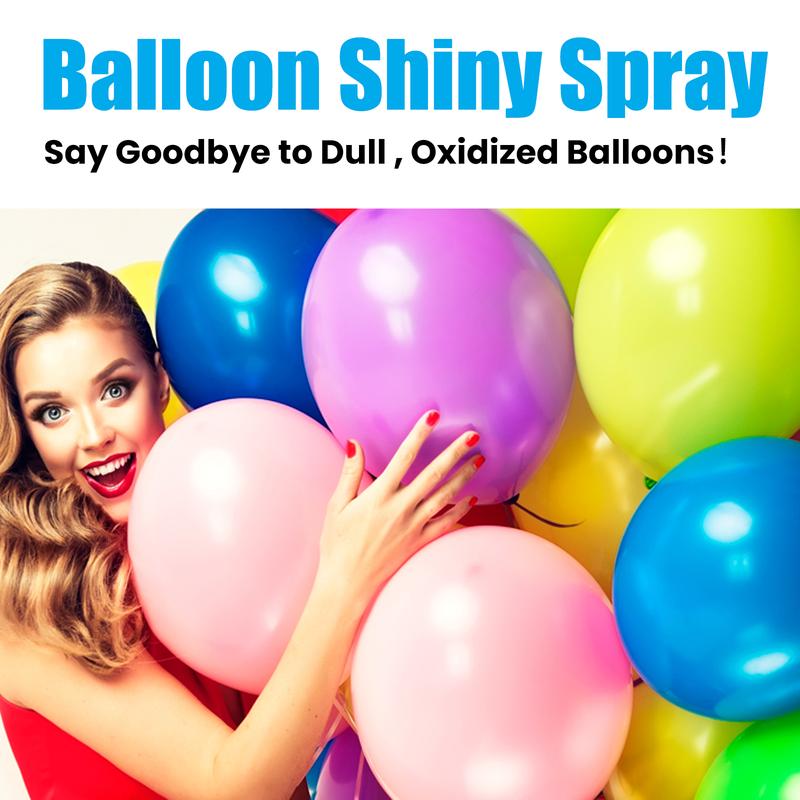 Product Introduction of Jue-Fish Aerosol Balloon Spray Balloon surface texture gloss lasting non-oxidation fading spray 4