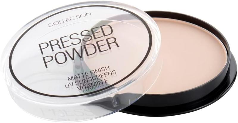Product Introduction of Collection Cosmetics Pressed Powder, Velvety Matte Finish, 17g, Ivory - Makeup 0