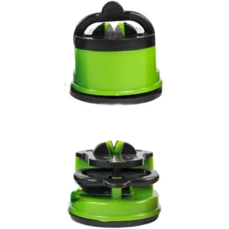 Kitchen Knife Sharpener with Suction Cup Household Sharpening Tool Sharpening Stone Suction Cup Positioning Sharpener Ceramic Lightweight 7