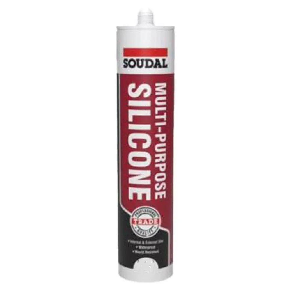 Soudal Trade Multi-Purpose Silicone White 270ml