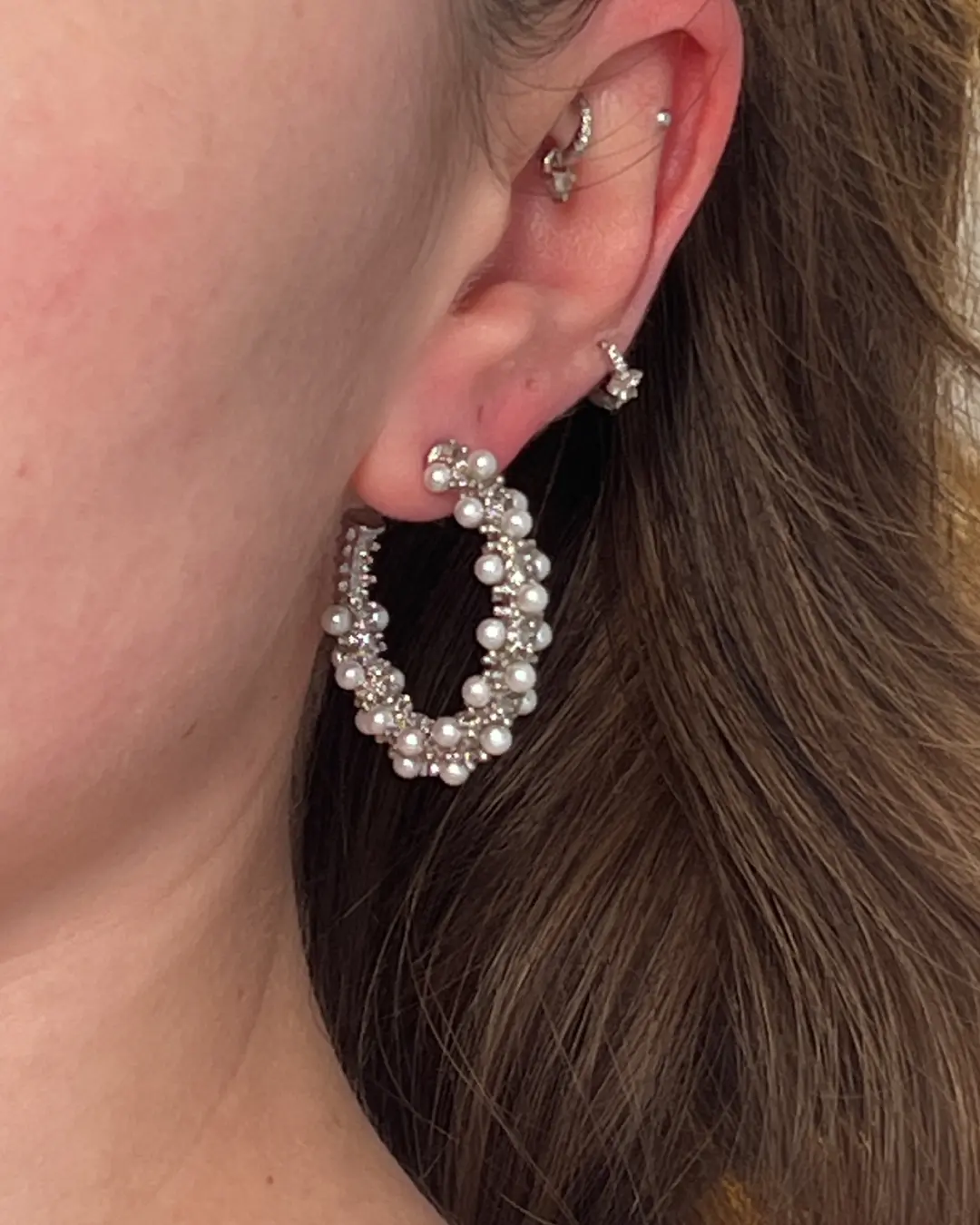 Dolly Earrings Silver or Gold