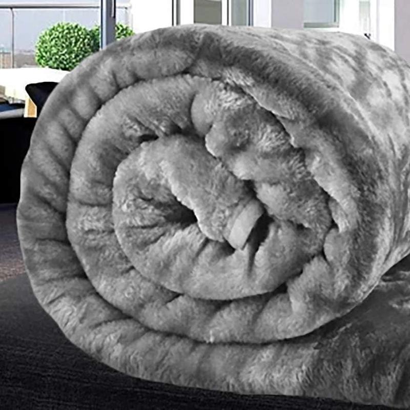 Luxury Roll Mink Blanket Throw 2