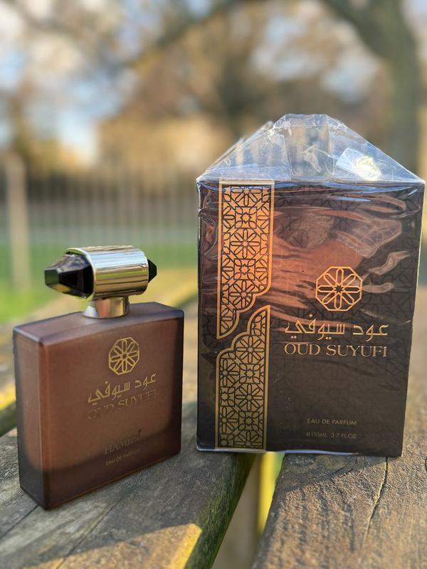 Oud Suyufi 110ml - Exquisite Arabic Oud Perfume | Perfect Ramadan & Eid Gift | Luxurious, Long-Lasting Fragrance for Every Occasion | Eau De Parfum by HAMIDI 0