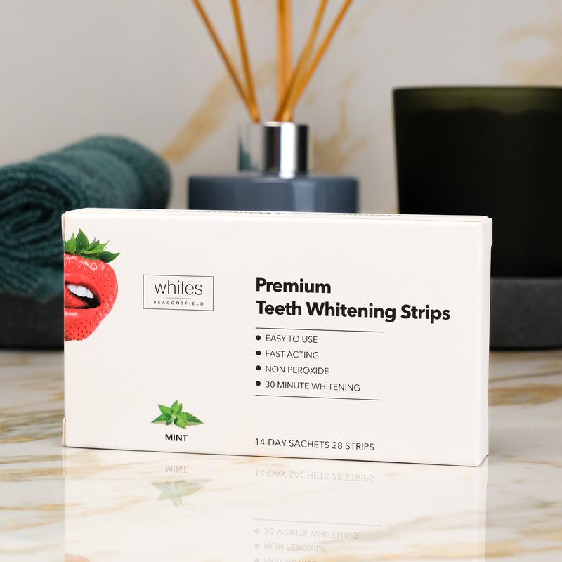 [Free Shipping] Teeth Whitening Strips, 28 Strips (14 Day Treatment) Non Peroxide, Sensitivity Free, Vegan 5