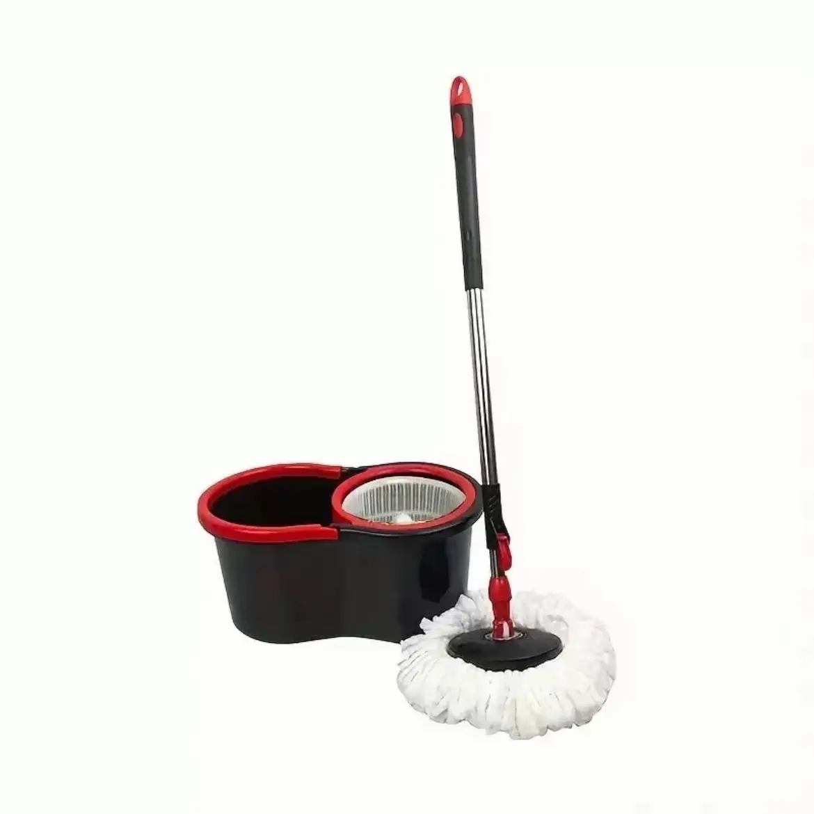 Spinning Mop with 2 mop heads