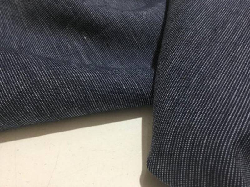NEW High Class Denim Colour 100% Linen Fabric 0