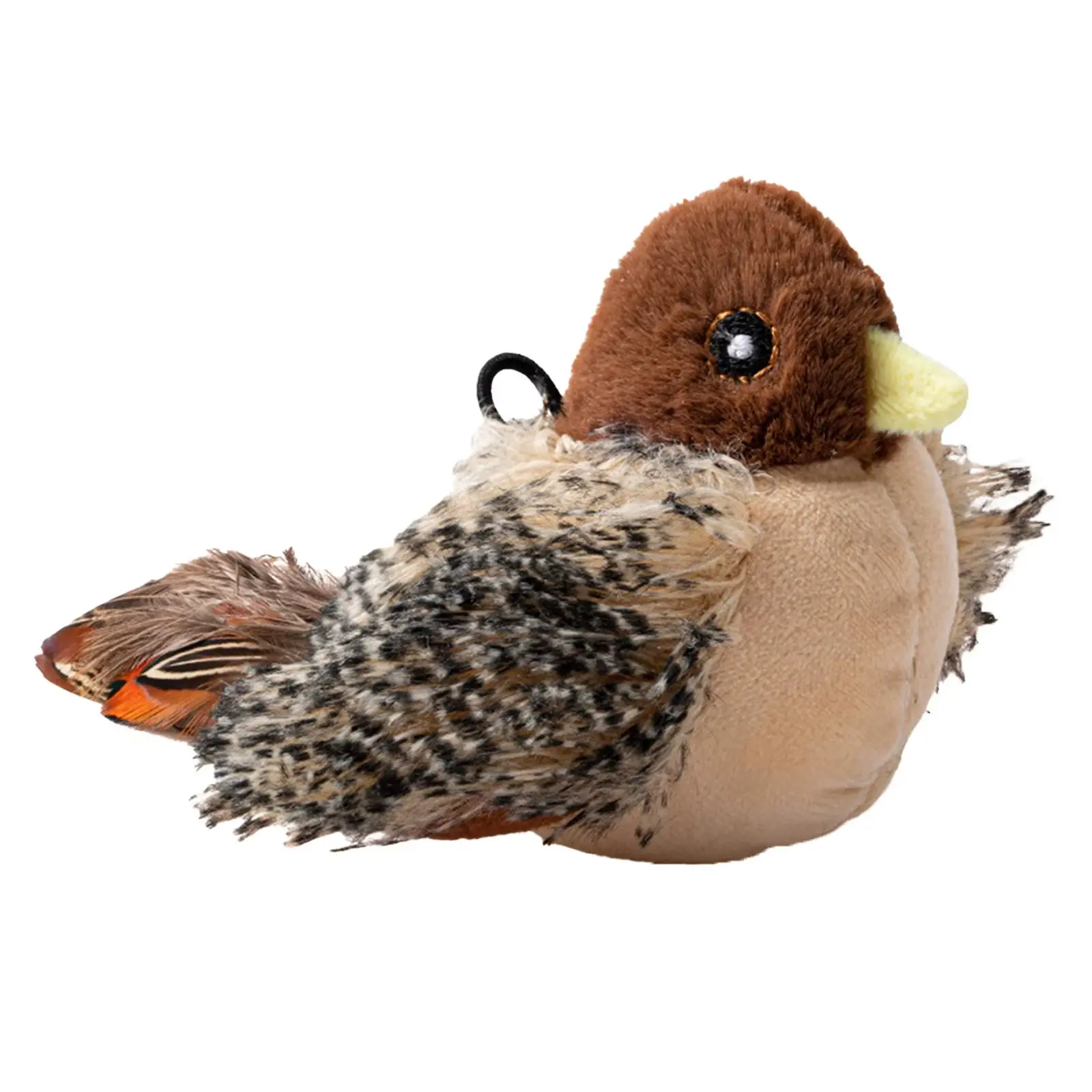 Interactive Cat Toys Simulated Chirping Flapping Bird(No Flying) Melody Chaser Toy for Indoor Cat to Play Exercise Plush Toys