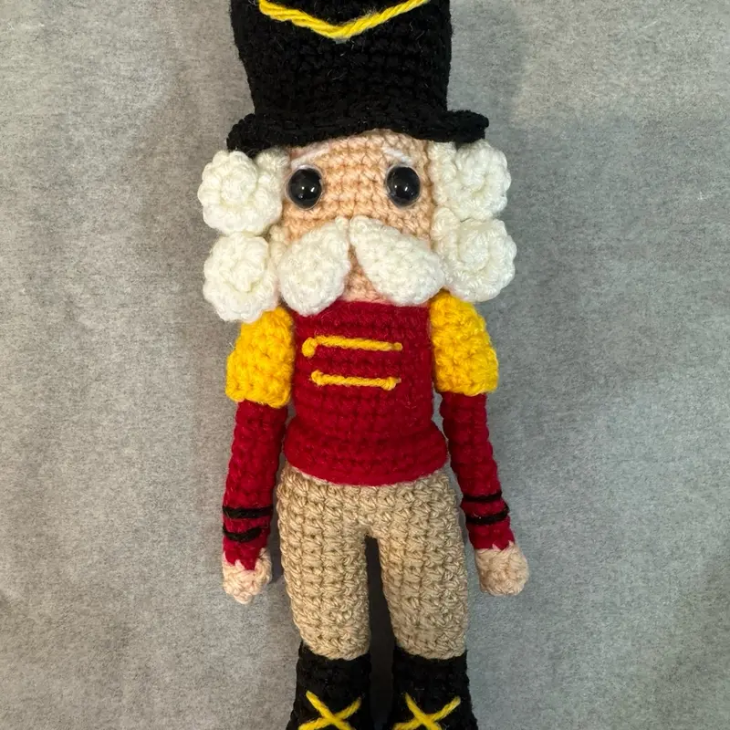 Handmade Nutcracker Crochet - Festive Home Decor for Festive Home Decor 4