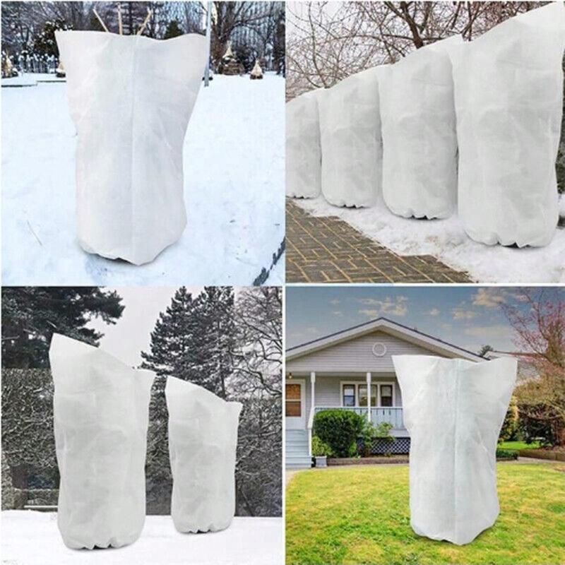 SIYU5 - Heavy Duty Frost Protection Plant Protection Bag, Fleece Winter Cover Plant Garden 120x80cm 2