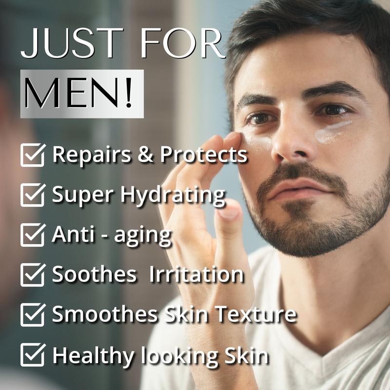 Men's Moisturiser Set with 3 Face Serums 3