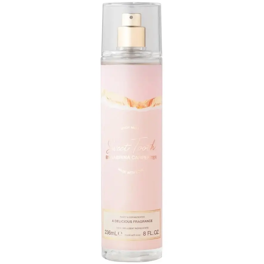 Sabrina Carpenter Sweet Tooth Body Mist 236ml - Fruity Scent for Daily Use - Skincare