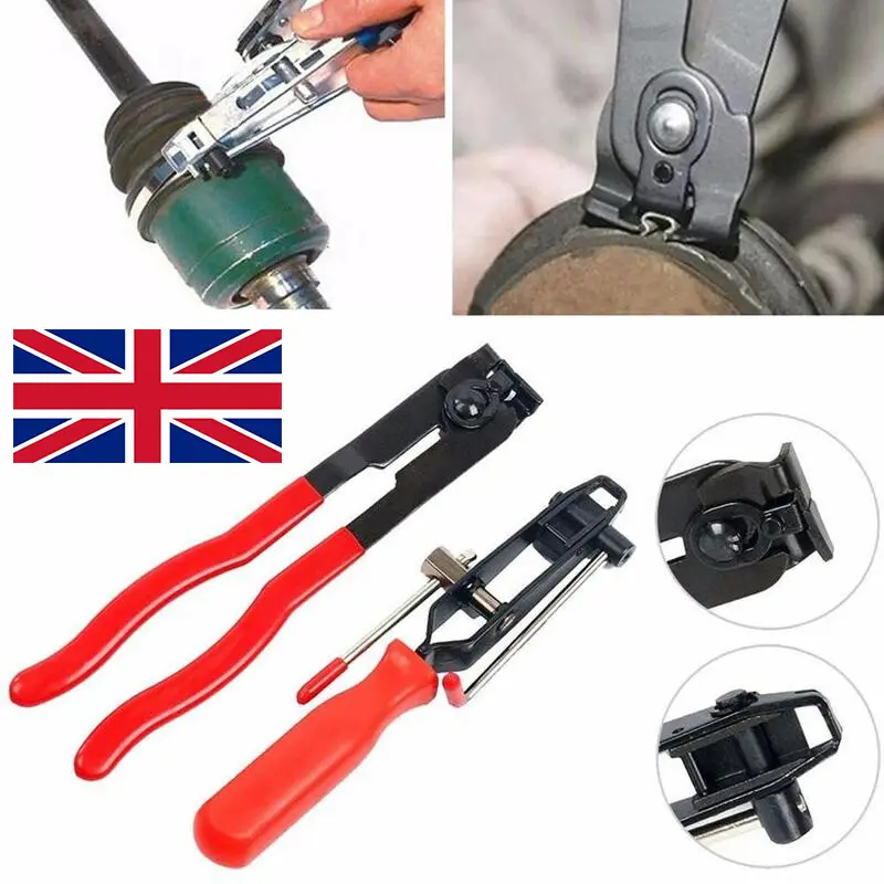 Professional CV Clamp Tool and CV Joint Boot Clamp Pliers Set Clip Hose #1567/68 0
