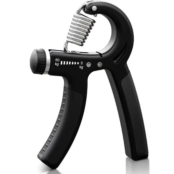 Adjustable Forearm Strengthener with Stainless Steel Spring - Gripper 5-60 kg Grip Exerciser for Strong Wrists, Fingers, Forearm, Hands 0