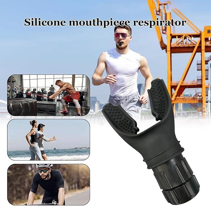 Adjustable Breathing Trainer Device, Portable Lung Capacity Trainer, Breathing Muscle Training Device, Home Gym Workout, Gym Accessories, Gadgets, Gift For Men 4