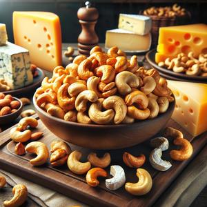 Cashew Nuts Roasted Cheese Flavoured  - Premium Crunchy & Rich Snack