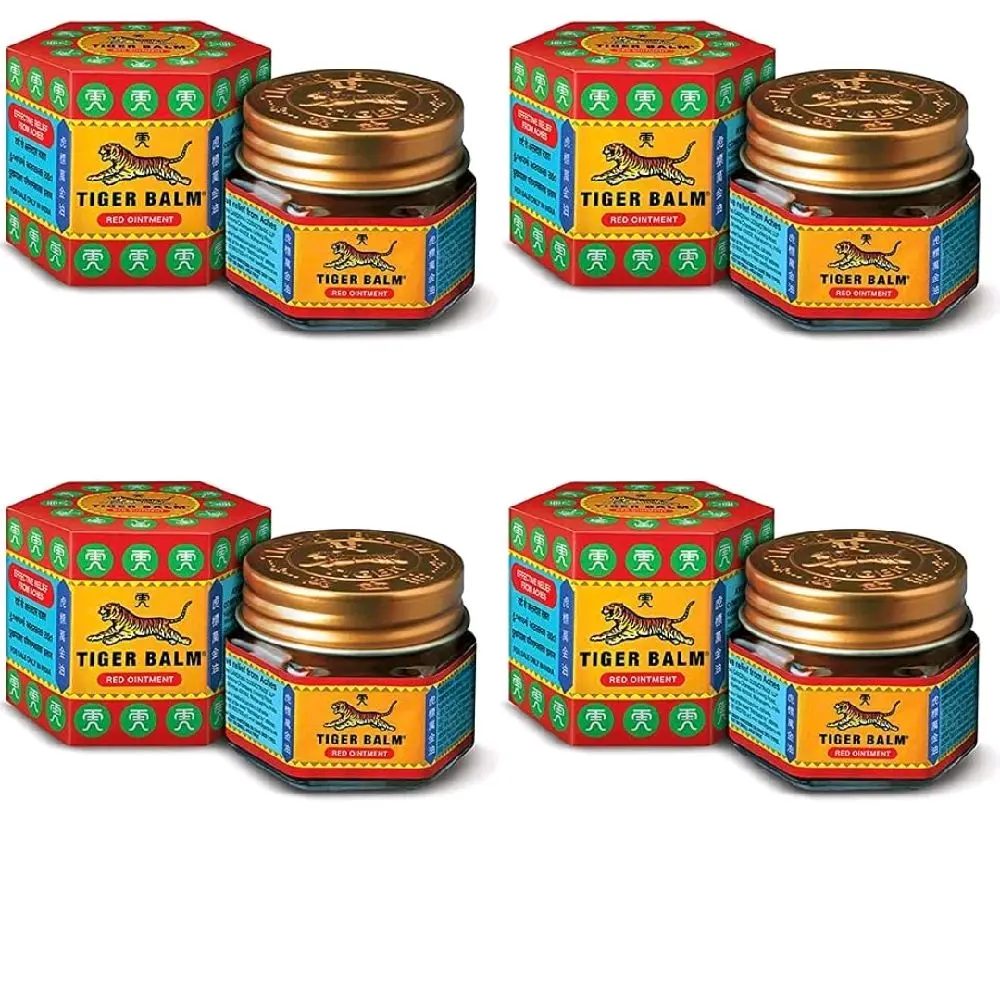 Tiger Balm Body Rub X 4 Tubs