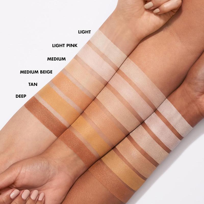 e.l.f., Halo Glow Setting Powder, Silky, Weightless, Blurring, Smooths, Minimizes Pores and Fine Lines, Creates Soft Focus Effect, Medium, Semi-Matte Finish... 2