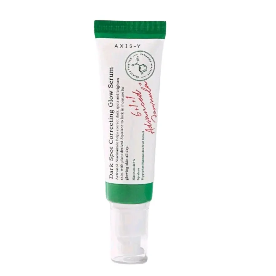 AXIS-Y Dark Spot Correcting Glow Serum 50ml. | Brightening Treatment, Anti-Aging, Acne Scars, Fine Lines, Hyperpigmentation, and Dark Circles Flower Skincare Calendula Moisture Pack Papaya Pore Soothing Whitening Skin Repair Moisturizer