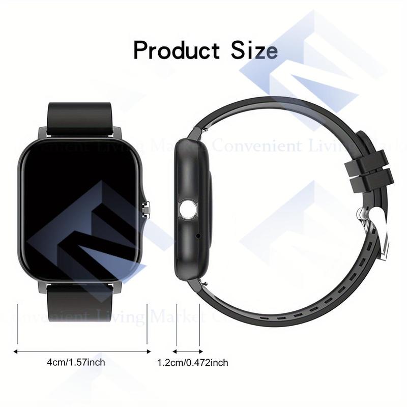 Product Introduction of Men's & Women's Smart Watch: Track Calories, Heart Rate, Sleep, Blood Pressure & More! Compatible With Android & IOS. Devices Wearable Smartphone( non-watertight) 8