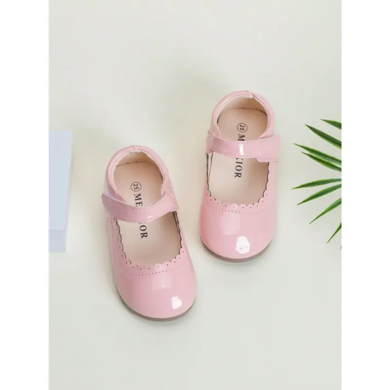 Cute Girls' Fashionable Mary Jane Solid Color Princess Dance Shoes 1