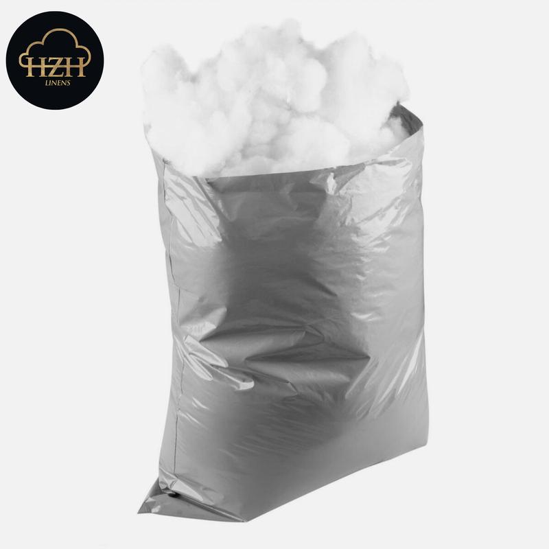 HZH Linens Soft Hollow Fibre Pollyester Stuffing for Pillows, Cusions and Toys - Perfect for Comfortable Sleep 4