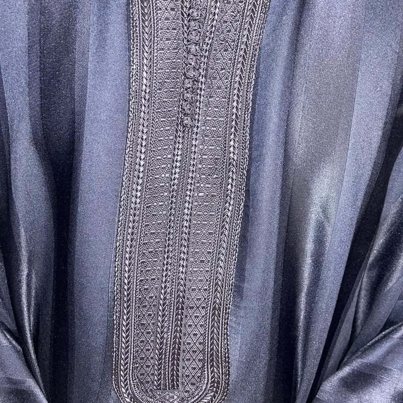 Men's Moroccan Oversized Thobe - Tyipacal Pattern - All Seasons- Eid- Ramadan 2