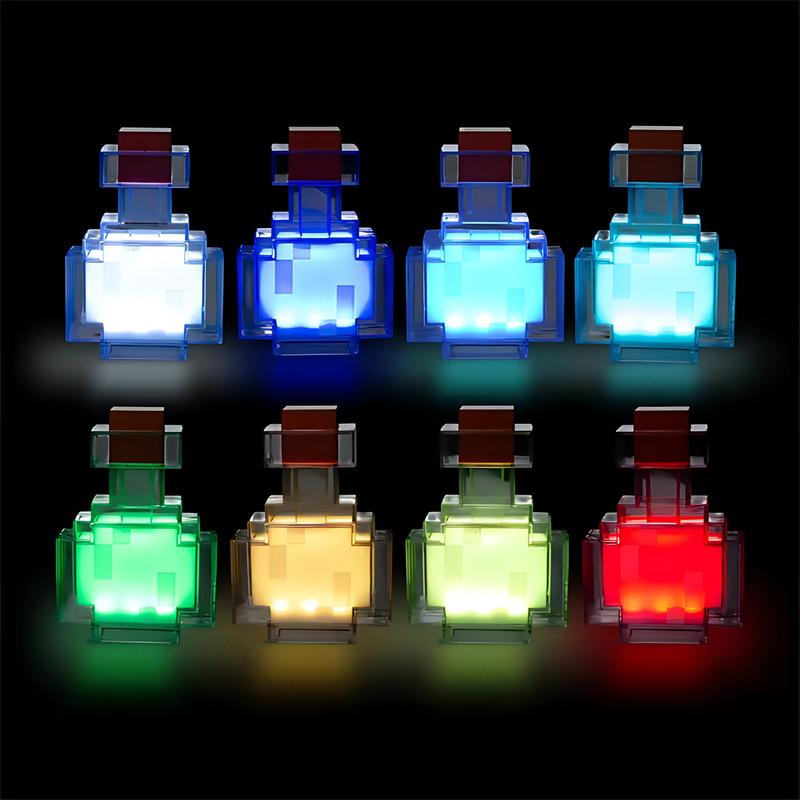 Multicolour Miner Potion LED Color Changing Light Rechargeable Battery Operated LED Room Decor 4
