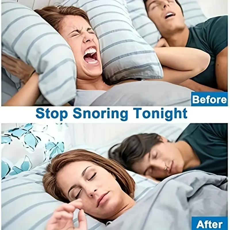 2/4/8pcs Mini Anti-Snoring Device, Snoring Sleep Anti-Snoring Nose Clip, Anti-Snoring Device, for Better Sleep 5