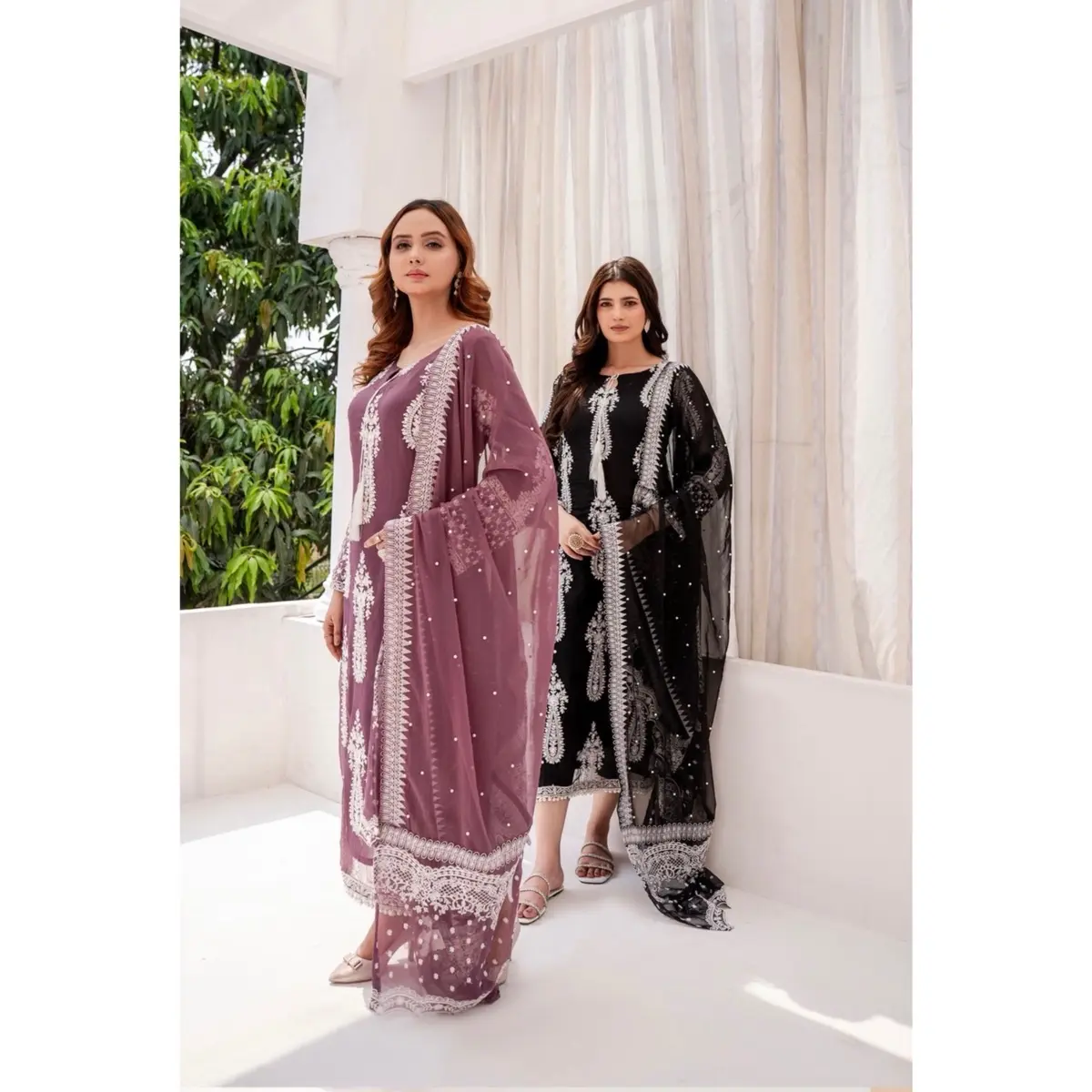 SOFIA KHAS (SK-01) JAAN-E-ADAA LATEST CHIFFON PARTY-WEAR